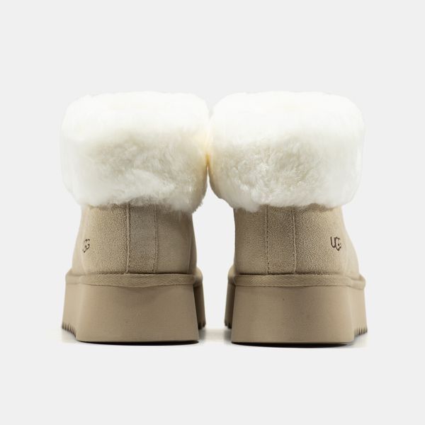 UGG Funkette Beige Platform ug-23212-37 фото