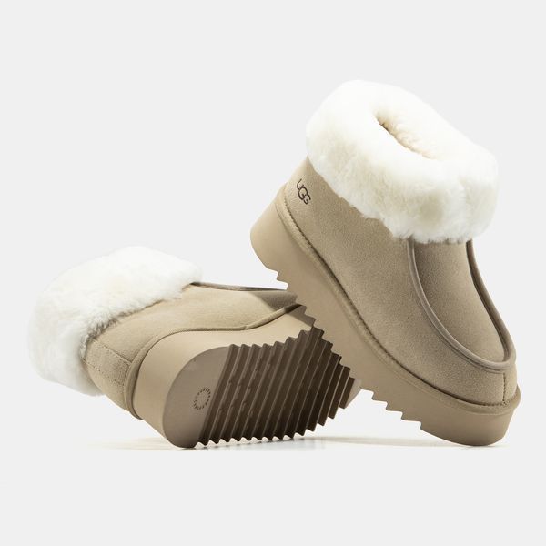 UGG Funkette Beige Platform ug-23212-37 фото