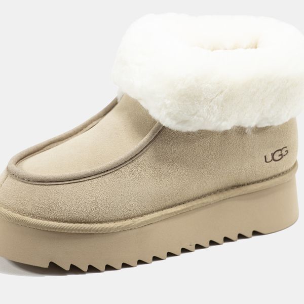 UGG Funkette Beige Platform ug-23212-37 фото