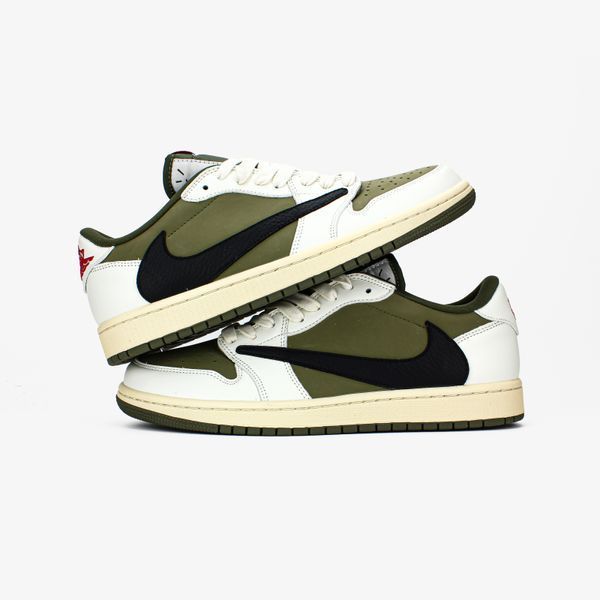 Nike Air Jordan 1 Low x Travis Scott Reverse Olive Medium jd-20225-36 фото