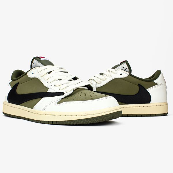 Nike Air Jordan 1 Low x Travis Scott Reverse Olive Medium jd-20225-36 фото