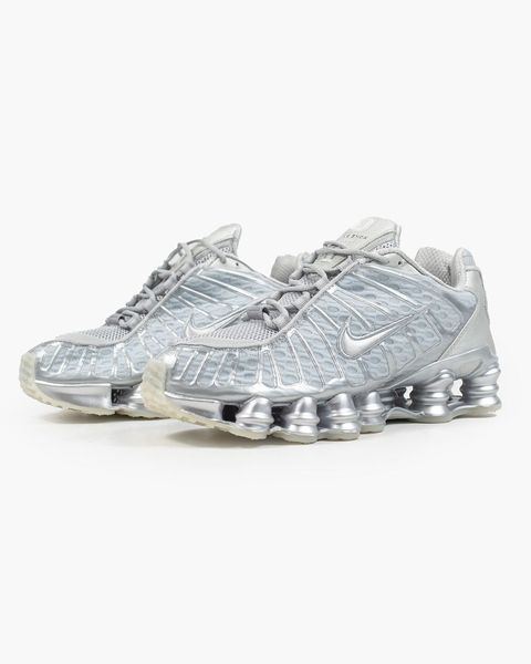Nike Shox TL White Silver nk-08761-40 фото