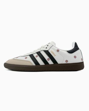 Adidas Samba White Floral Embroidery ad-17850-37 фото