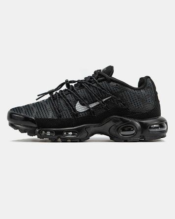 Nike Air Max TN Plus Lace Toggle Utility Black Metallic nk-12558-41 фото