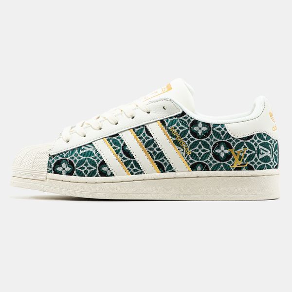 Adidas Superstar x Louis Vuitton Cream Green ad-23308-42 фото
