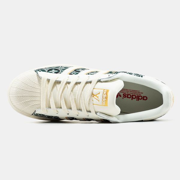 Adidas Superstar x Louis Vuitton Cream Green ad-23308-42 фото