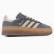 Adidas Gazelle Bold Grey Beige White Gum ad-17052-37 фото 3