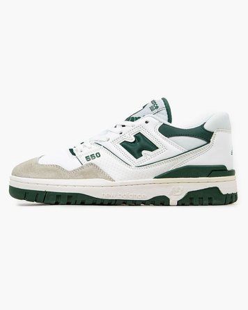 New Balance 550 White Green nb-07130-36 фото