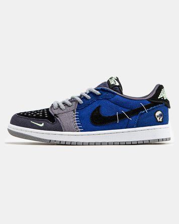 Nike Air Jordan 1 Low Voodoo Alternate Blue Black jd-14873-36 фото