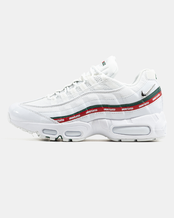 Nike Air Max 95 x Undefeated White Red Green nk-24276-40 фото