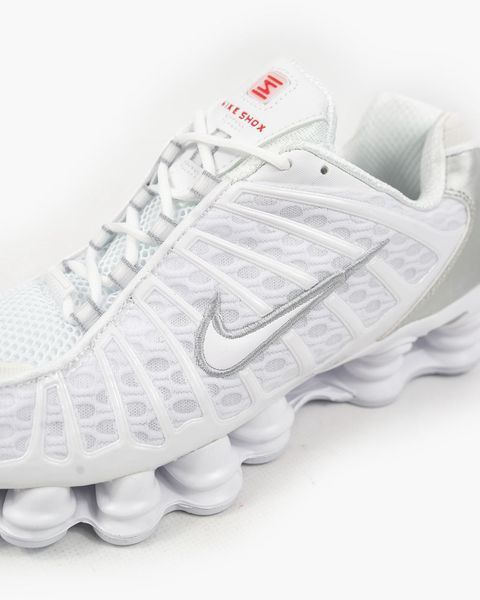 Nike Shox TL White nk-06937-36 фото