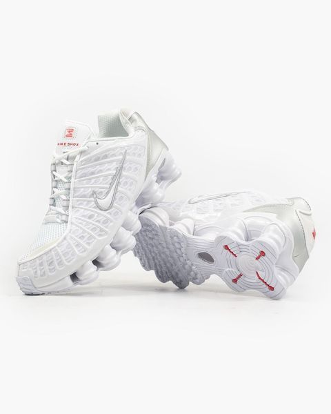 Nike Shox TL White nk-06937-36 фото