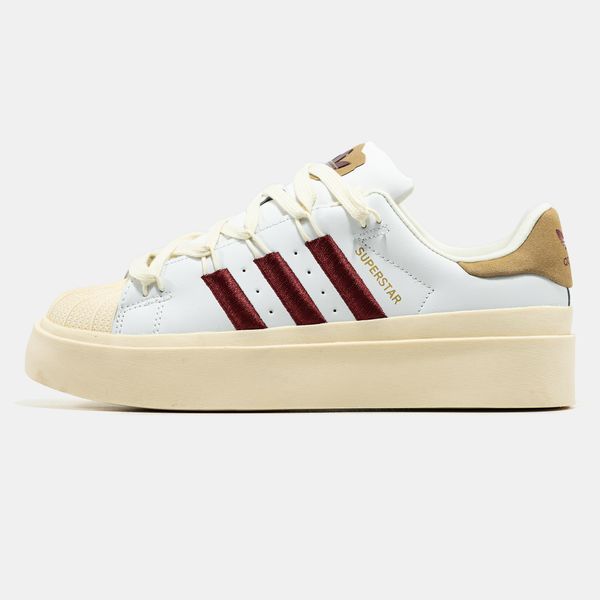 Adidas Superstar Platform Bonega White Red Cream ad-13184-38 фото