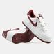 Nike Air Force 1 Low White Bugrundy nk-23988-41 фото 2