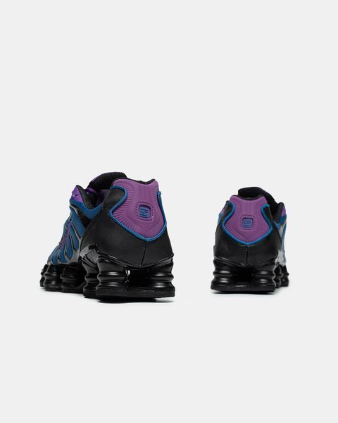 Nike Shox TL Blue Violet Black nk-24576-43 фото