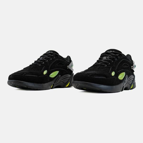 Adidas x Raf Simons Cylon-21 Black Yellow ad-23656-40 фото