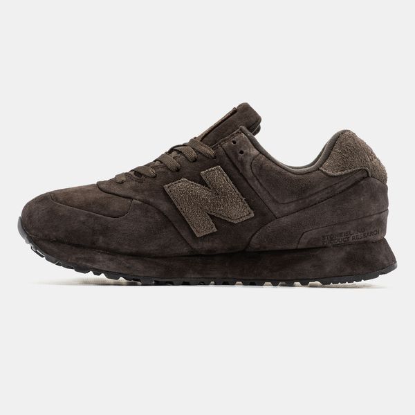 New Balance 574 x Stone Island Ghost Pack Dark Brown nb-24482-40 фото