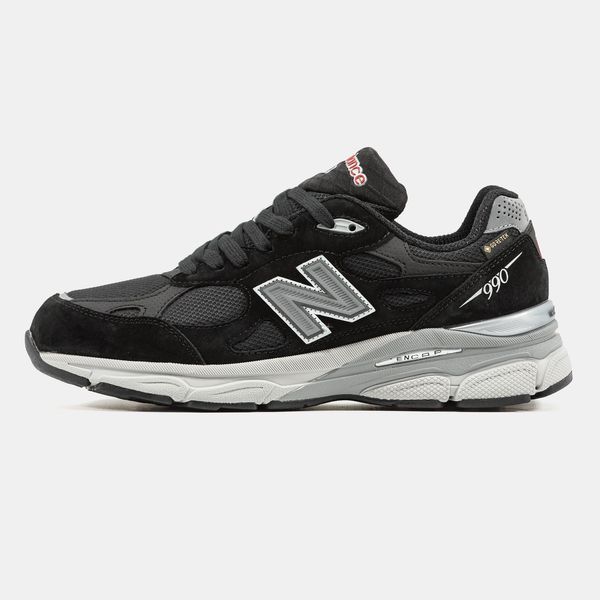 New Balance 990 Black Grey Gore-Tex Termo Winter nb-19012-41 фото