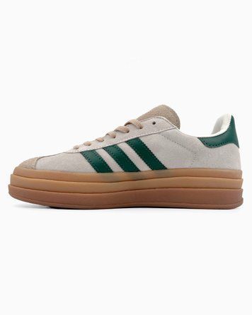 Adidas Gazelle Bold Platform Grey Green ad-16437-36 фото