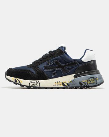 Premiata Mick Blue Black White pm-20724-40 фото