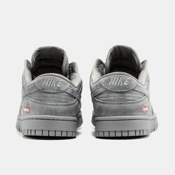 Nike SB Dunk Low x Supreme Grey nk-22869-36 фото