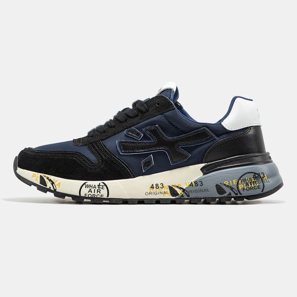 Premiata Mick Blue Black White pm-20724-40 фото