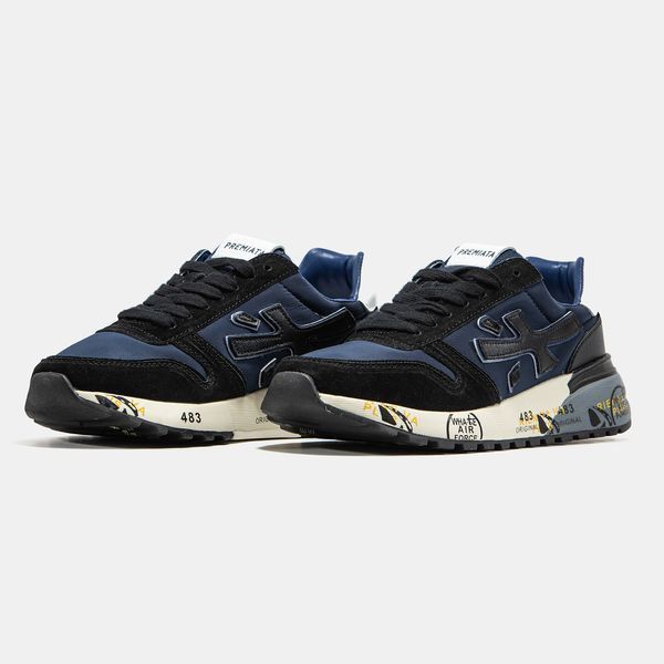 Premiata Mick Blue Black White pm-20724-40 фото