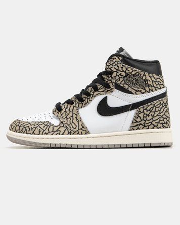 Nike Air Jordan 1 Retro High OG White Cement jd-11735-37 фото
