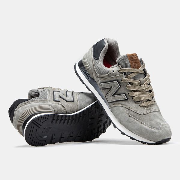New Balance 574 Grey Black nb-18189-41 фото