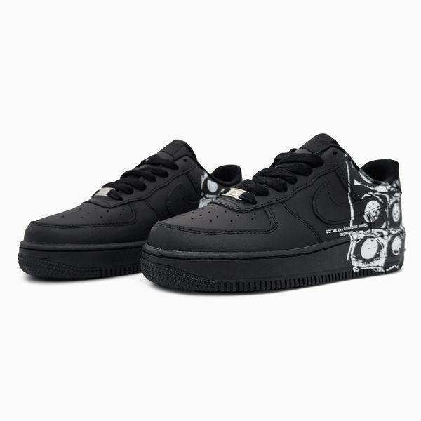 Nike Air Force 1 Low х Comme des Gar&ccedil;ons Supreme Black nk-21606-37 фото