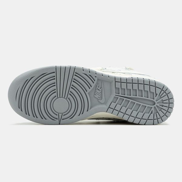 Nike SB Dunk Low x Louis Vuitton White Blue nk-19470-36 фото