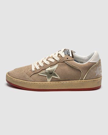 Golden Goose Suede Ball Star Sneakers Beige Suede gg-26338-37 фото