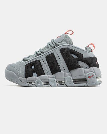 Nike Air More Uptempo Low Dark Grey Light Crimson nk-22456-40 фото