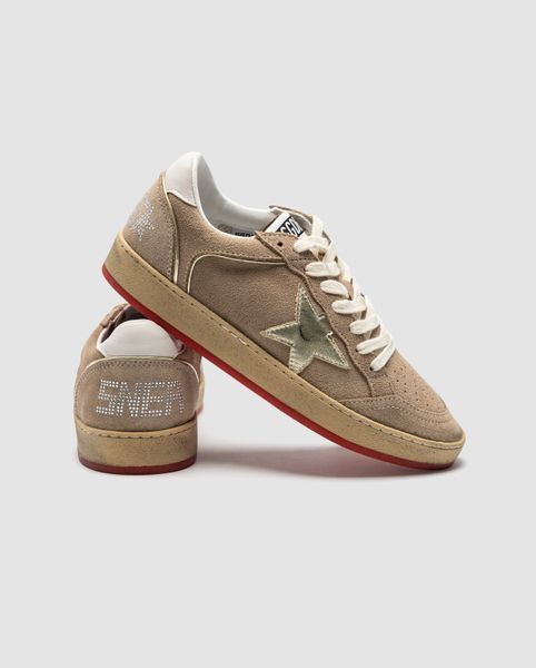 Golden Goose Suede Ball Star Sneakers Beige Suede gg-26338-37 фото