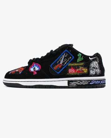 Nike Dunk Low Pro SB x Neckface Black nk-12695-36 фото