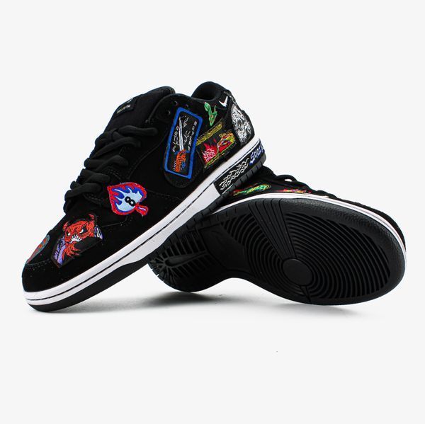 Nike Dunk Low Pro SB x Neckface Black nk-12695-36 фото
