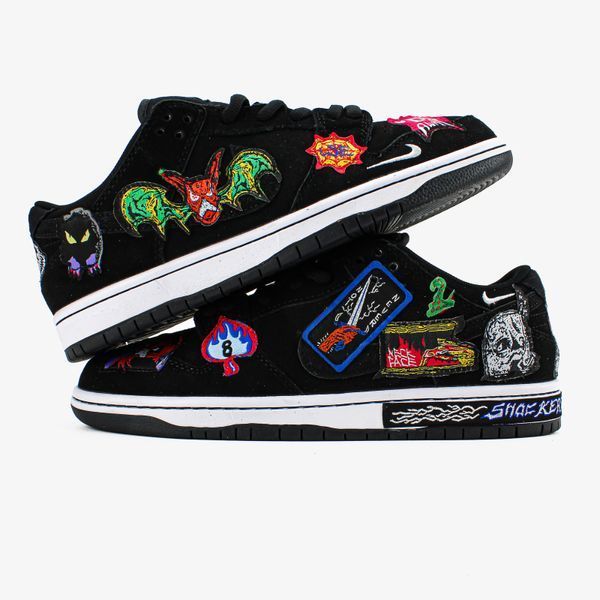Nike Dunk Low Pro SB x Neckface Black nk-12695-36 фото