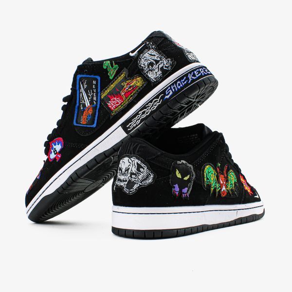Nike Dunk Low Pro SB x Neckface Black nk-12695-36 фото