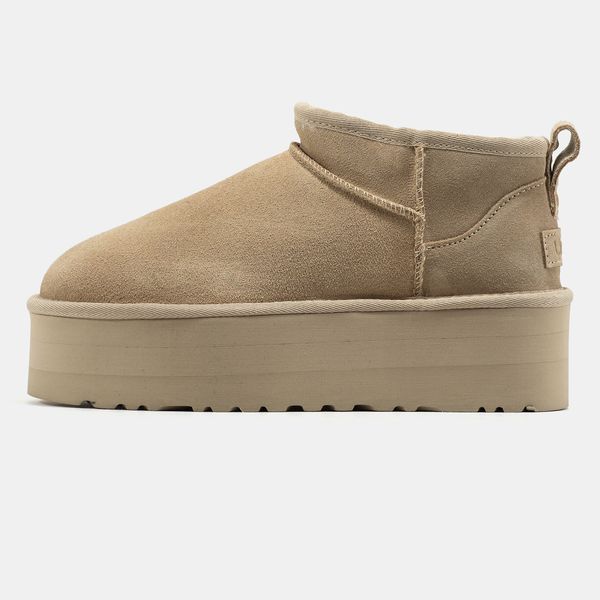 UGG Ultra Mini Platform Beige ug-14341-36 фото