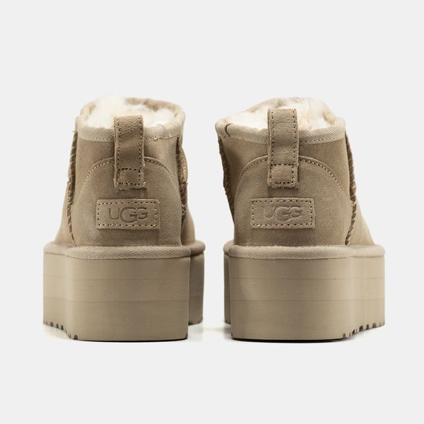 UGG Ultra Mini Platform Beige ug-14341-36 фото