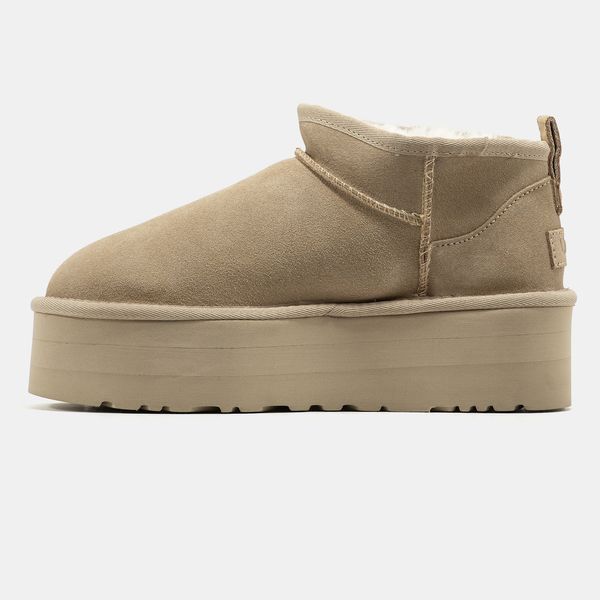 UGG Ultra Mini Platform Beige ug-14341-36 фото