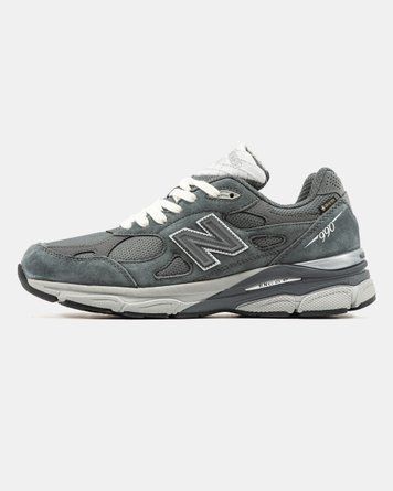 New Balance 990 Grey White Gore-Tex Winter Termo nb-19011-41 фото