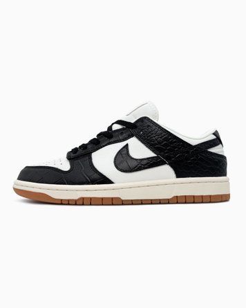 Nike SB Dunk Low Black Croc nk-22365-36 фото