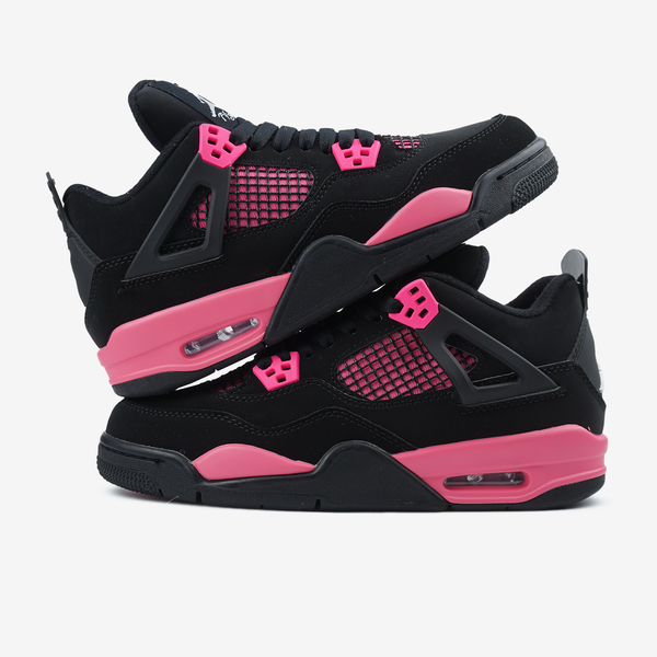 Nike Air Jordan 4 Black Neon Pink jd-20100-36 фото