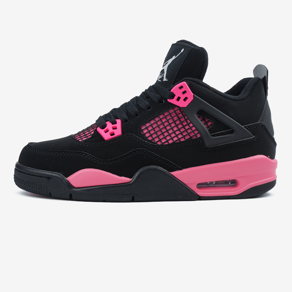 Nike Air Jordan 4 Black Neon Pink jd-20100-36 фото