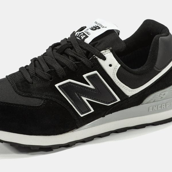 New Balance 574 Gore-Tex Black White Termo nb-26186-41 фото