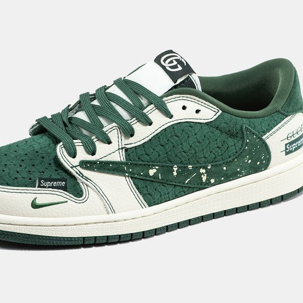 Nike Air Jordan 1 Low x Travis Scott x Gucci x Supreme jd-21650-40 фото