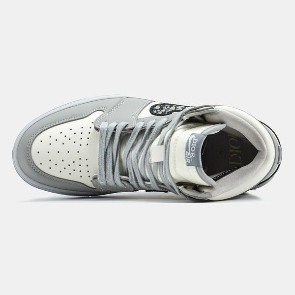 Nike Air Jordan 1 Retro x Dior White Grey jd-03002-36 фото
