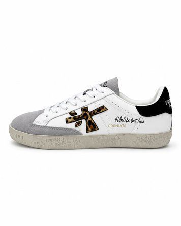 Premiata Stevend 6660 White Leo Silver Sole pm-24556-36 фото