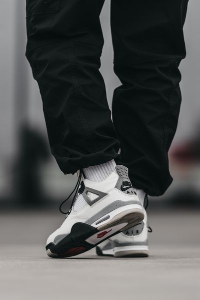Nike Air Jordan 4 Retro White Cement jd-19143-41 фото